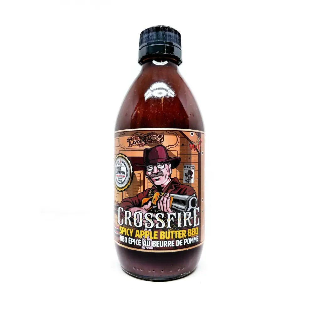 Flavour Factory Crossfire Apple Butter BBQ Sauce - BBQ Sauce