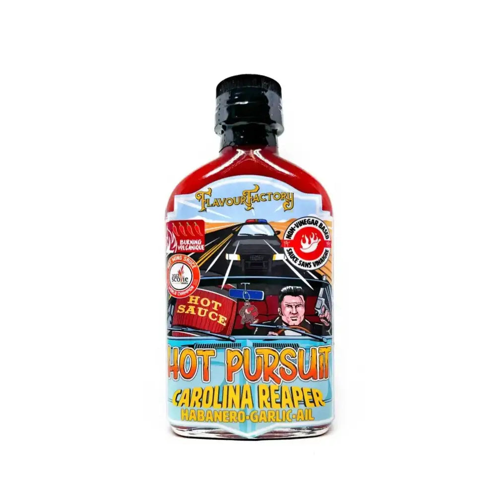Flavour Factory Hot Pursuit Burning Hot Sauce - Hot Sauce