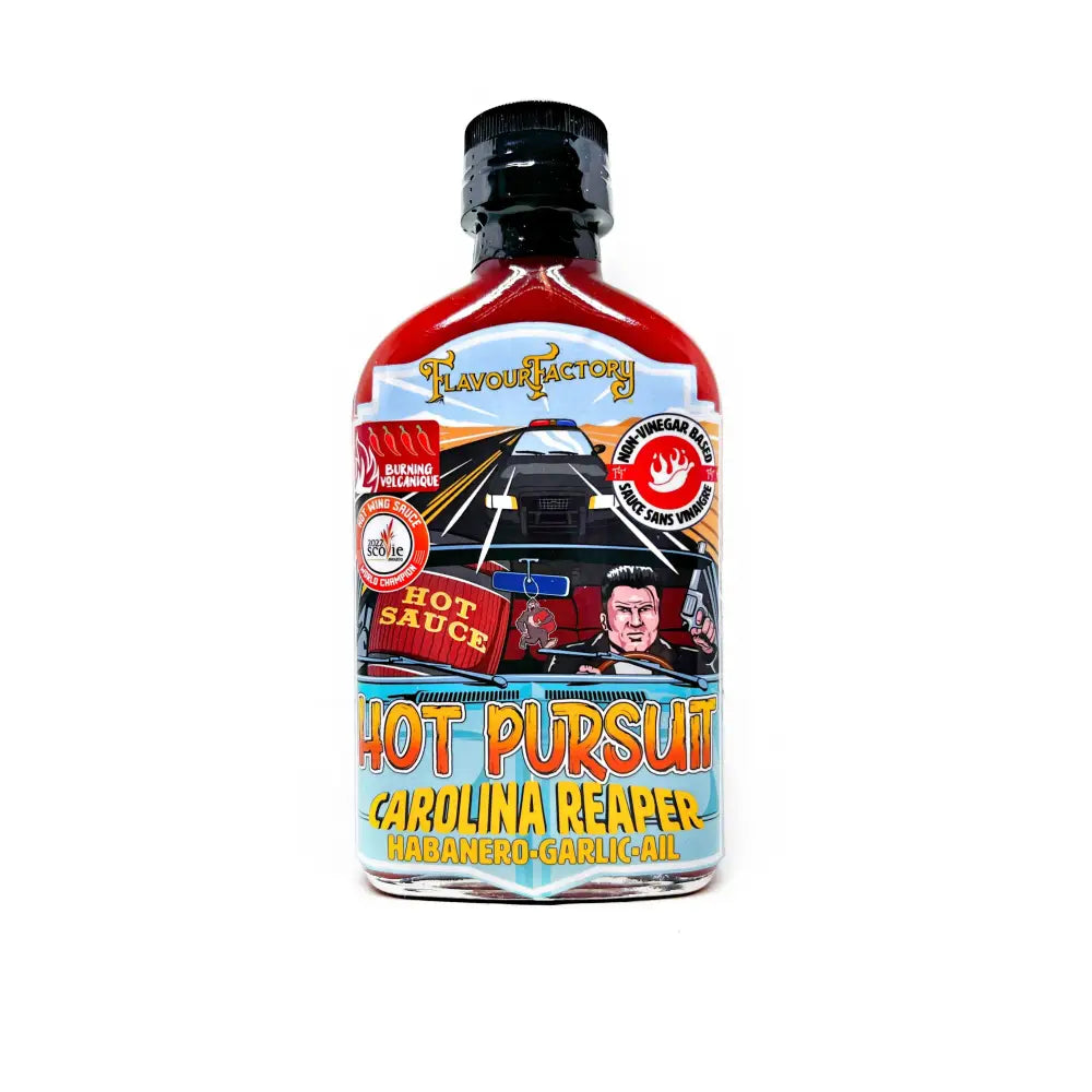 Flavour Factory Hot Pursuit Burning Hot Sauce - Hot Sauce