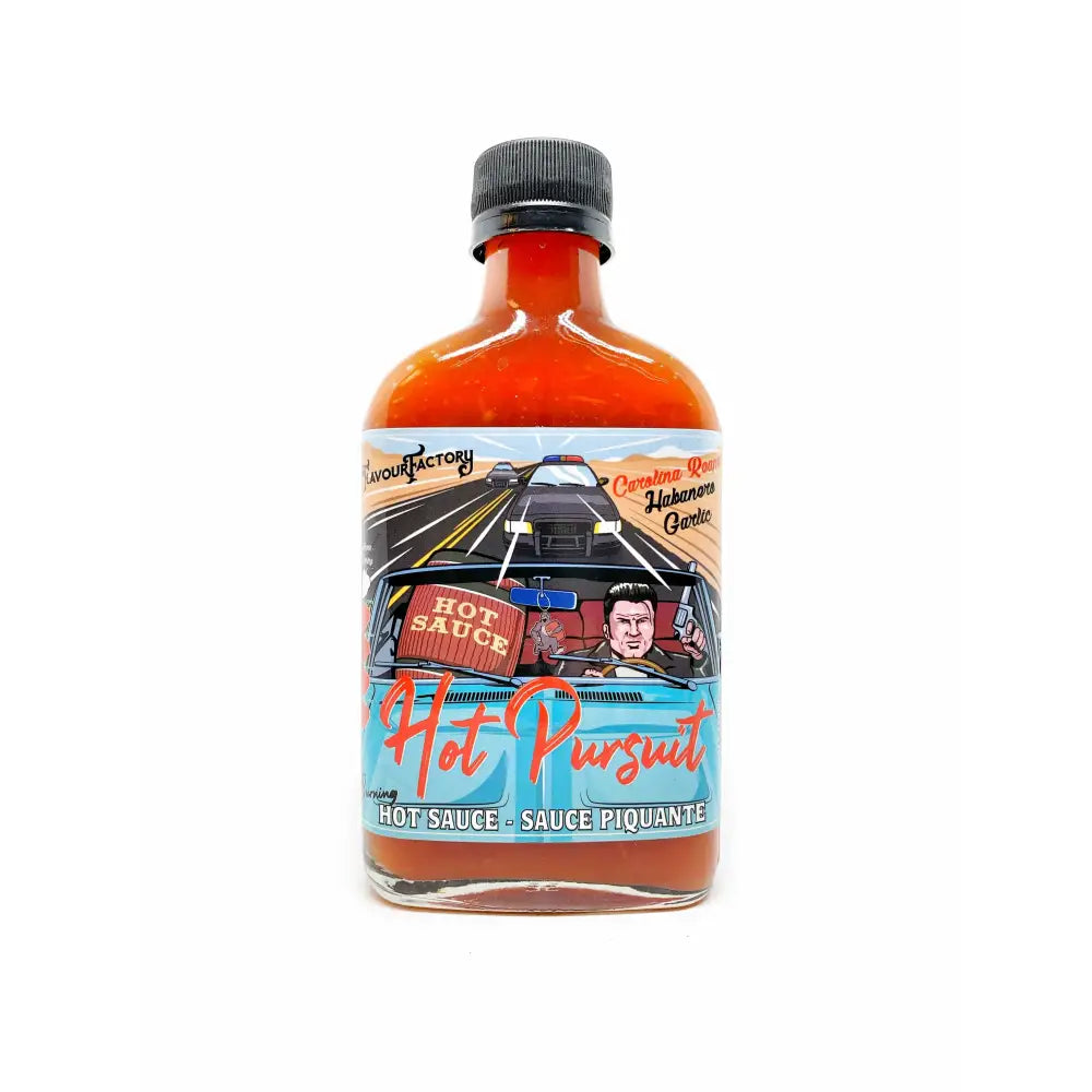 Flavour Factory Hot Pursuit Burning Hot Sauce - Hot Sauce