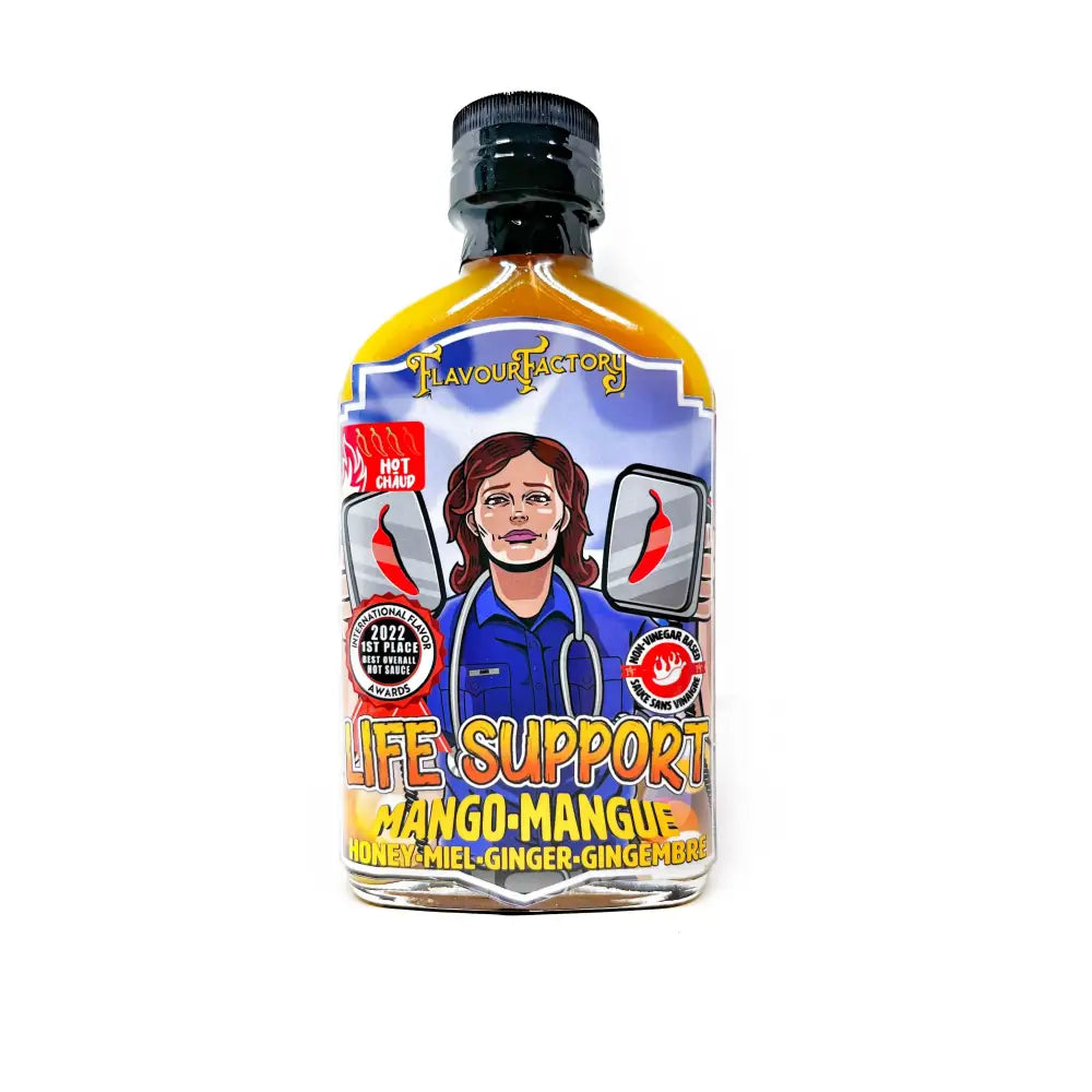 Flavour Factory Life Support Hot Sauce - Hot Sauce