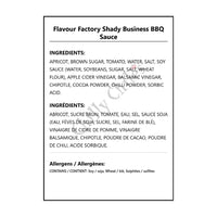 Flavour Factory Shady Business BBQ Sauce - BBQ Sauce