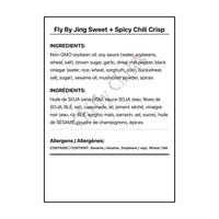 Fly By Jing Sweet + Spicy Chili Crisp - Condiments