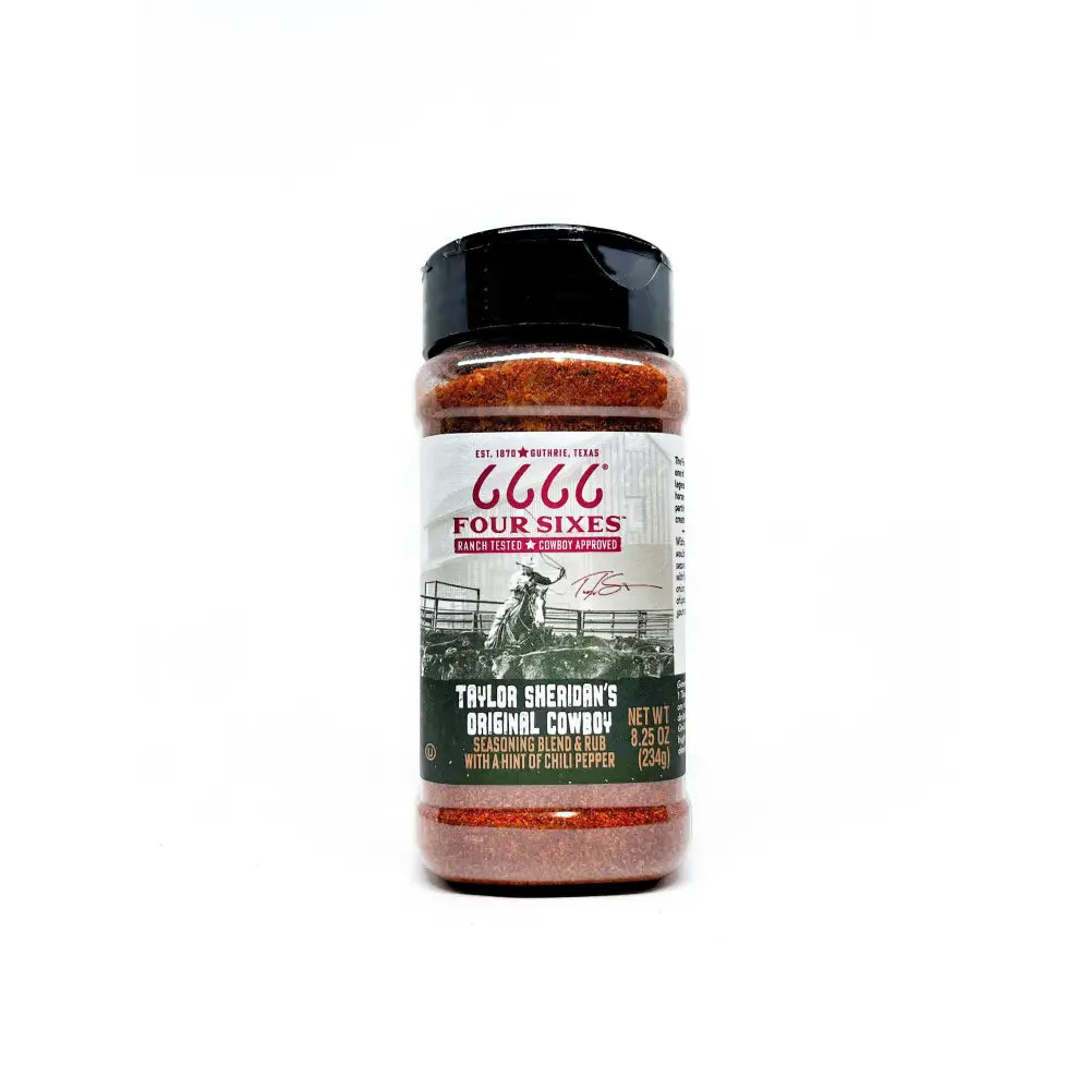 Four Sixes Taylor Sheridan’s Original Cowboy Seasoning - Spice/Peppers