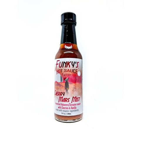Funky’s Cherry Mars Mist Hot Sauce - Hot Sauce