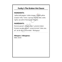 Funky’s The Kraken Hot Sauce - Hot Sauce