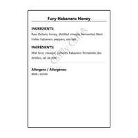 Fury Habanero Honey - Other