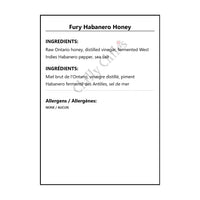 Fury Habanero Honey - Other