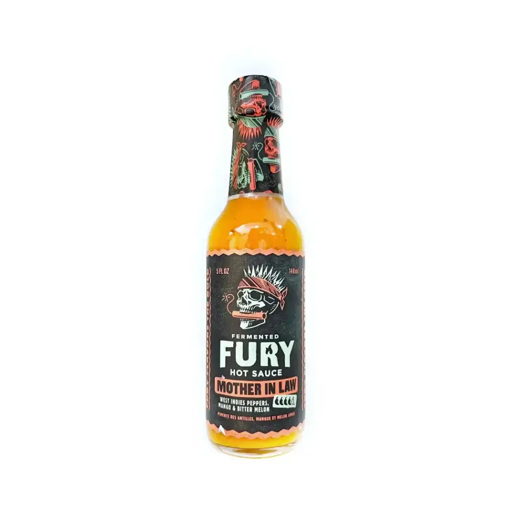 Fury Mother In Law Hot Sauce - Hot Sauce