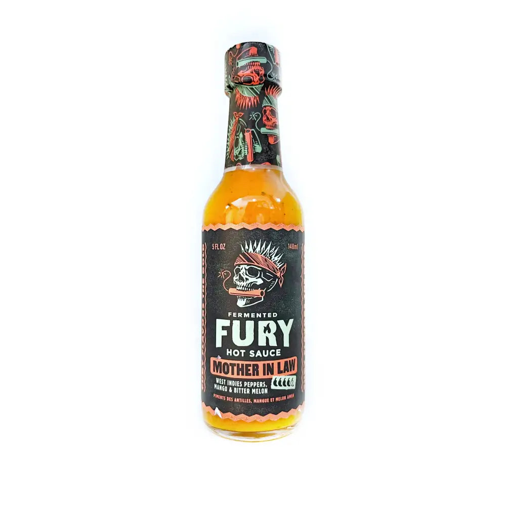 Fury Mother In Law Hot Sauce - Hot Sauce