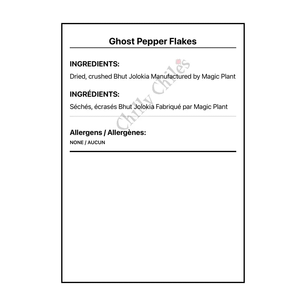 Ghost Pepper Flakes - Spice/Peppers