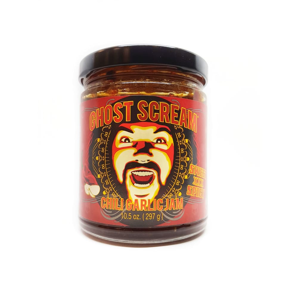 Ghost Scream Chili Garlic Jam Chilly Chiles