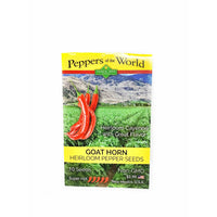 Thumbnail for Goat Horn Pepper Seeds - Seeds