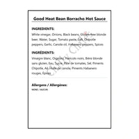 Good Heat Bean Borracho Hot Sauce - Hot Sauce