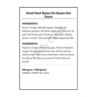 Good Heat Queso Sin Queso Hot Sauce - Hot Sauce