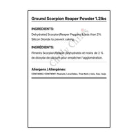 Ground Scorpion Reaper Powder 1.2lbs - Spice/Peppers