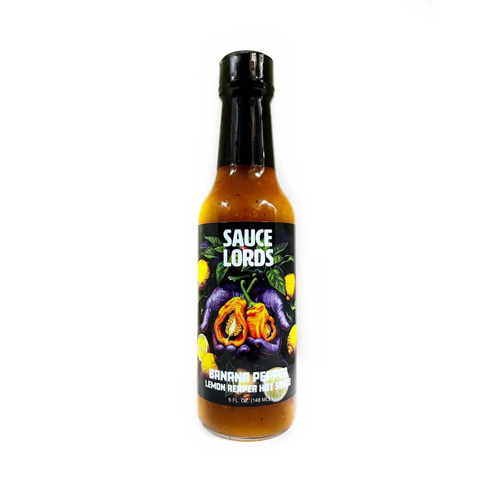 HAB Banana Pepper Lemon Reaper Hot Sauce Hot Sauce
