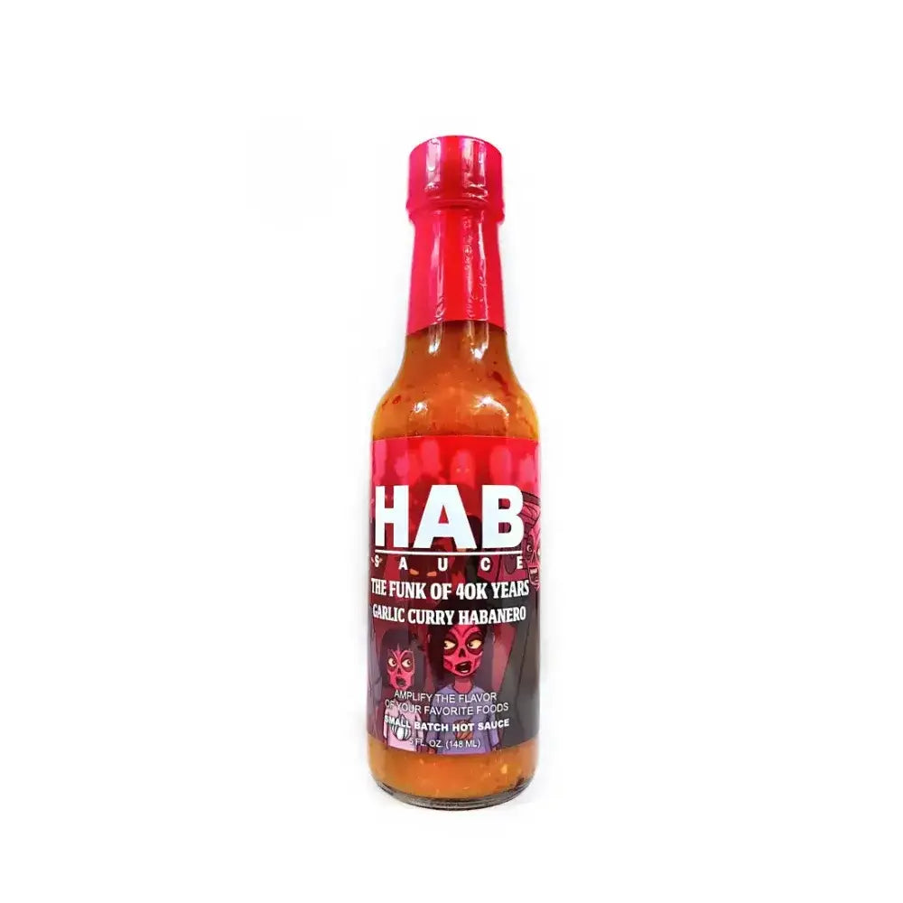 HAB Garlic Curry Hot Sauce - Hot Sauce