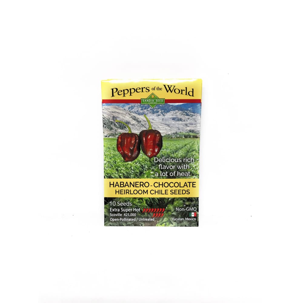 Habanero Chocolate Pepper Seeds - Seeds