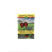 Thumbnail for Habanero Chocolate Pepper Seeds - Seeds