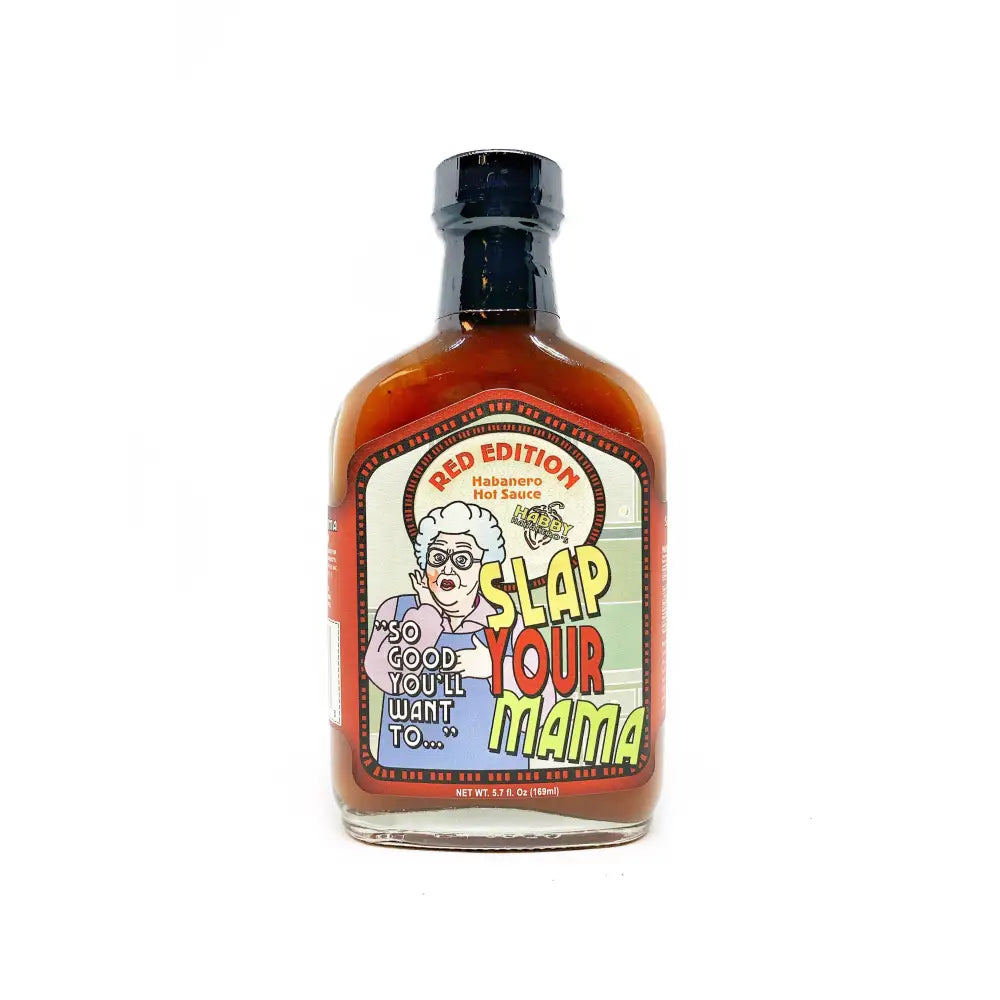 Habby Habanero’s Slap Your Mama Red Edition Habanero Hot Sauce Hot Sauce