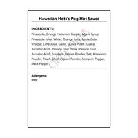 Hawaiian Hott’s Pog Hot Sauce
