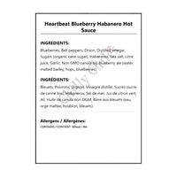 Heartbeat Blueberry Habanero Hot Sauce - Hot Sauce