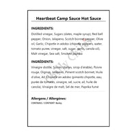 Heartbeat Camp Sauce Hot Sauce - Hot Sauce