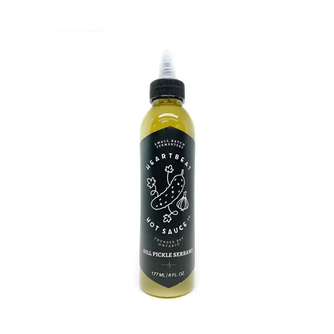 Heartbeat Dill Pickle Serrano Hot Sauce - Hot Sauce