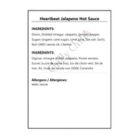 Heartbeat Jalapeno Hot Sauce - Hot Sauce