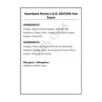 Heartbeat Poirier’s K.O. EDITION Hot Sauce - Default
