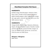 Heartbeat Scorpion Hot Sauce - Hot Sauce