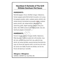 Heartbeat X Darkside of The Grill Shiitake Szechuan Hot Sauce - Hot Sauce