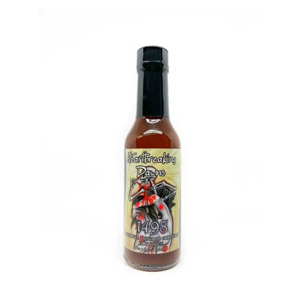 Heartbreaking Dawns 1498 Trinidad Scorpion Sauce - Hot Sauce
