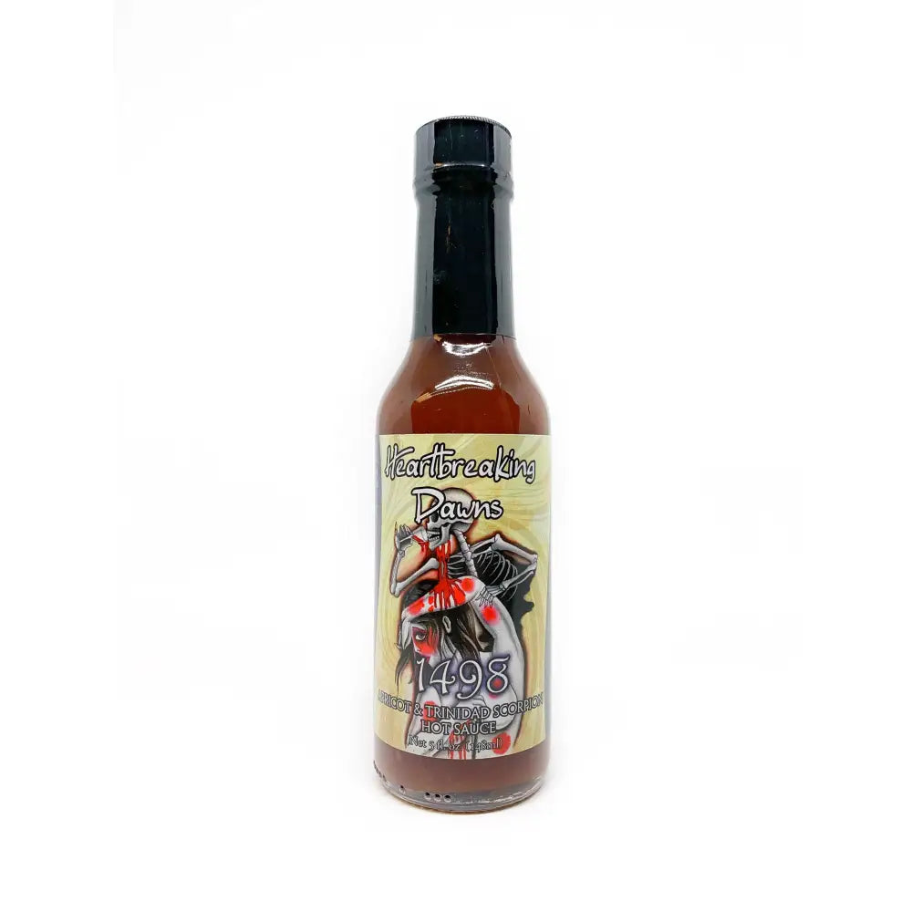 Heartbreaking Dawns 1498 Trinidad Scorpion Sauce - Hot Sauce