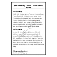 Heartbreaking Dawns Cauterizer Hot Sauce - Hot Sauce