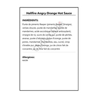 Hellfire Angry Orange Hot Sauce - Hot Sauce