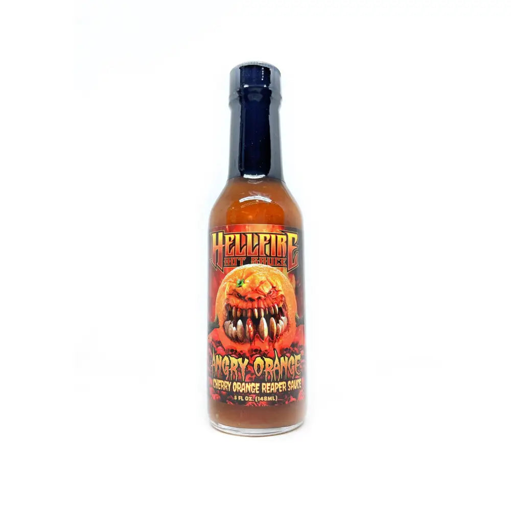 Hellfire Angry Orange Hot Sauce - Hot Sauce