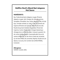 Hellfire Devil’s Blend Red Jalapeno Hot Sauce - Hot Sauce