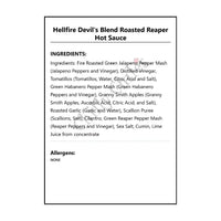 Hellfire Devil’s Blend Roasted Reaper Hot Sauce - Hot Sauce