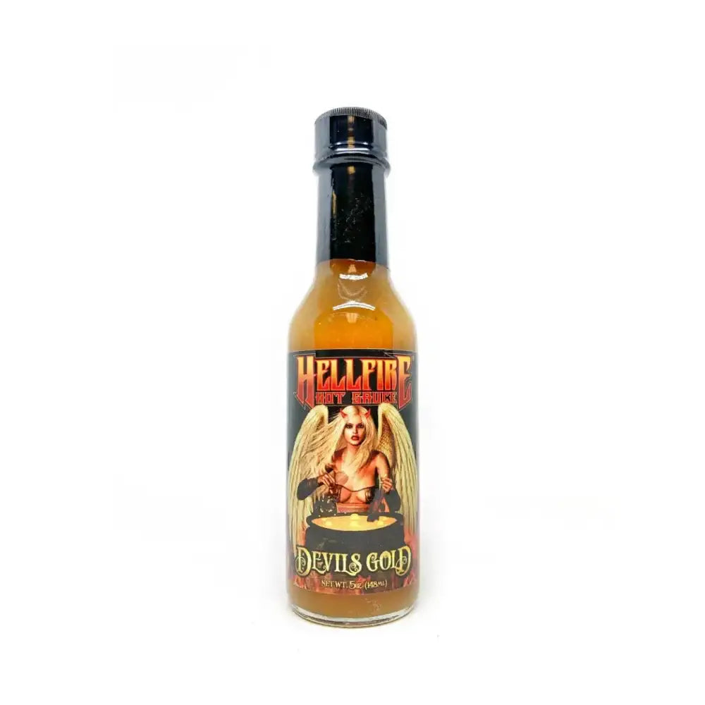 Hellfire Devils Gold Hot Sauce - Hot Sauce