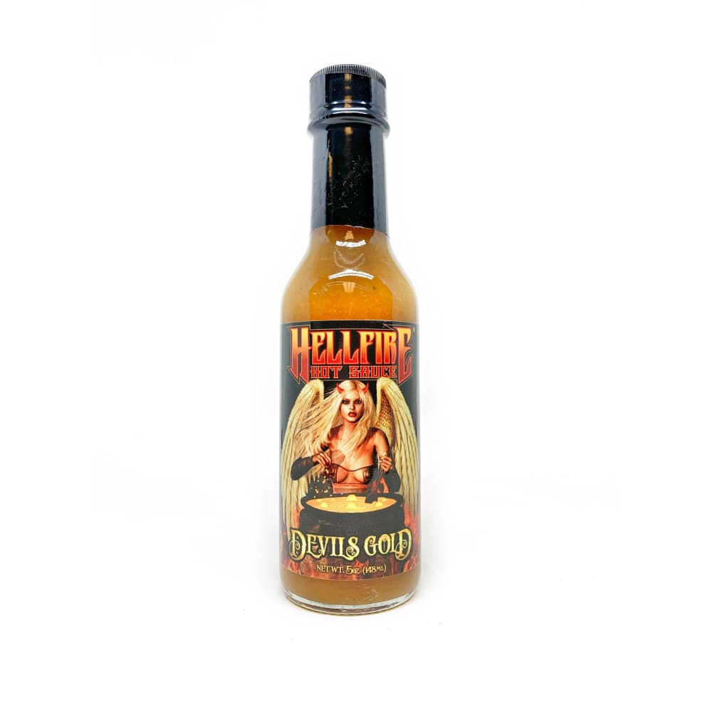 Hellfire Devils Gold Hot Sauce - Hot Sauce