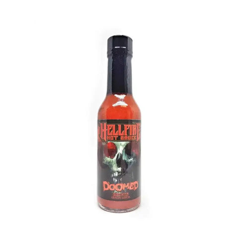 Hellfire Doomed Hot Sauce with 6.66 Million SHU Pepper Extract - Hot Sauce