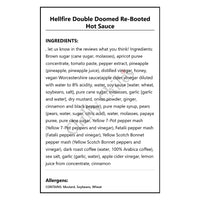 Hellfire Double Doomed Re-Booted Hot Sauce - Hot Sauce