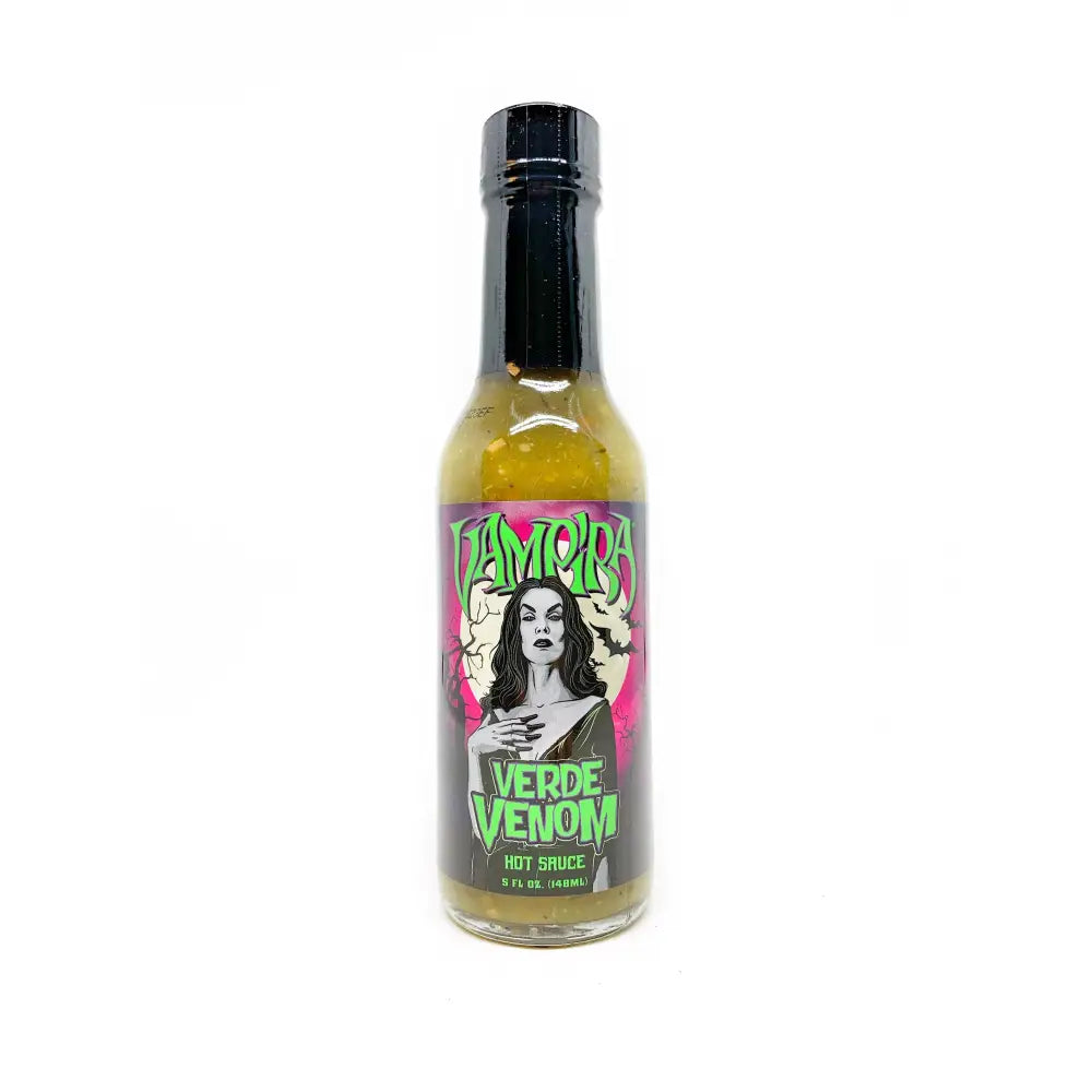 Hellfire Vampira ’Verde Venom’ Hot Sauce - Hot Sauce