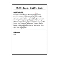 Hellfire Zombie Snot Hot Sauce - Hot Sauce