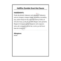Hellfire Zombie Snot Hot Sauce - Hot Sauce