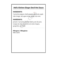 Hell’s Kitchen Ginger Devil Hot Sauce - Hot Sauce