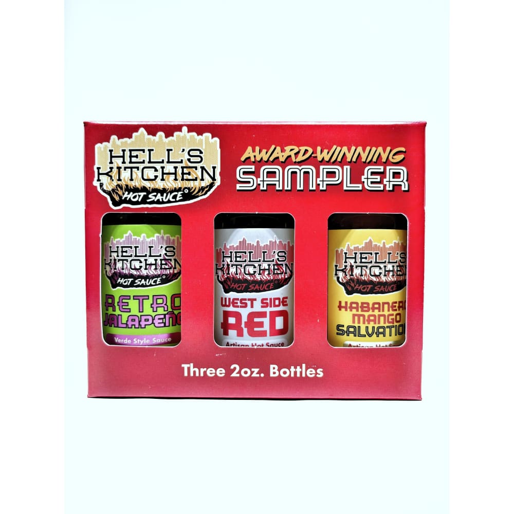 Hell’s Kitchen Sampler 3pk Hot Sauce - Gift Set