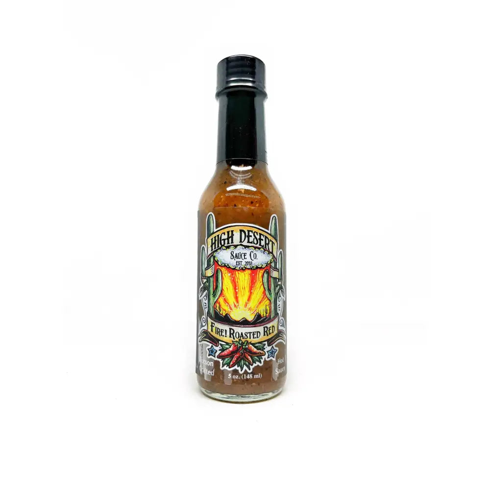 High Desert Fire! Roasted Red Hot Sauce - Hot Sauce